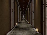 中式風格會所室內(nèi)裝修裝飾設(shè)計效果-第