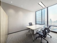 現(xiàn)代水墨風辦公室裝修裝飾設計效果-1558-05