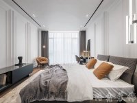 現(xiàn)代風格家居裝修裝飾室內(nèi)設計效果-A8058-5